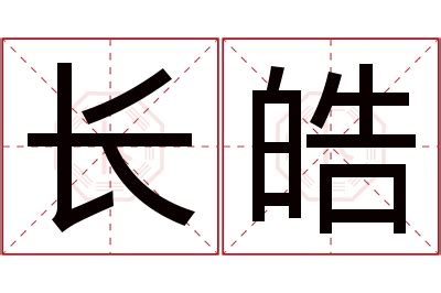 皓意思名字